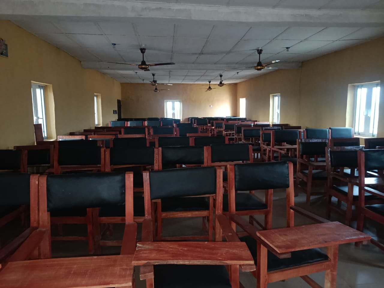 Lecture hall at Eagles College of Nursing Science, Abakaliki