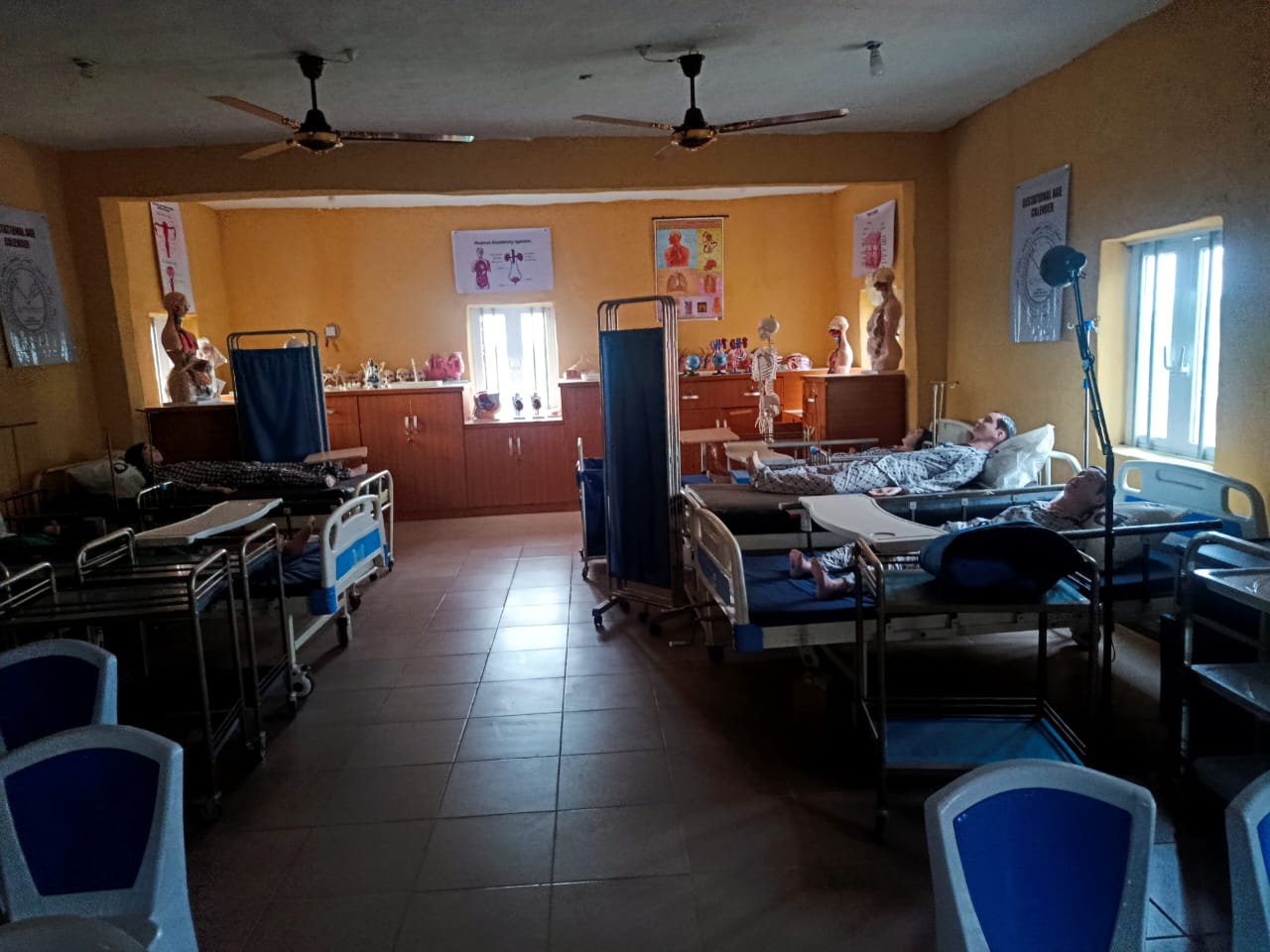 Clinical nursing simulation laboratory at Eagles College of Nursing Science